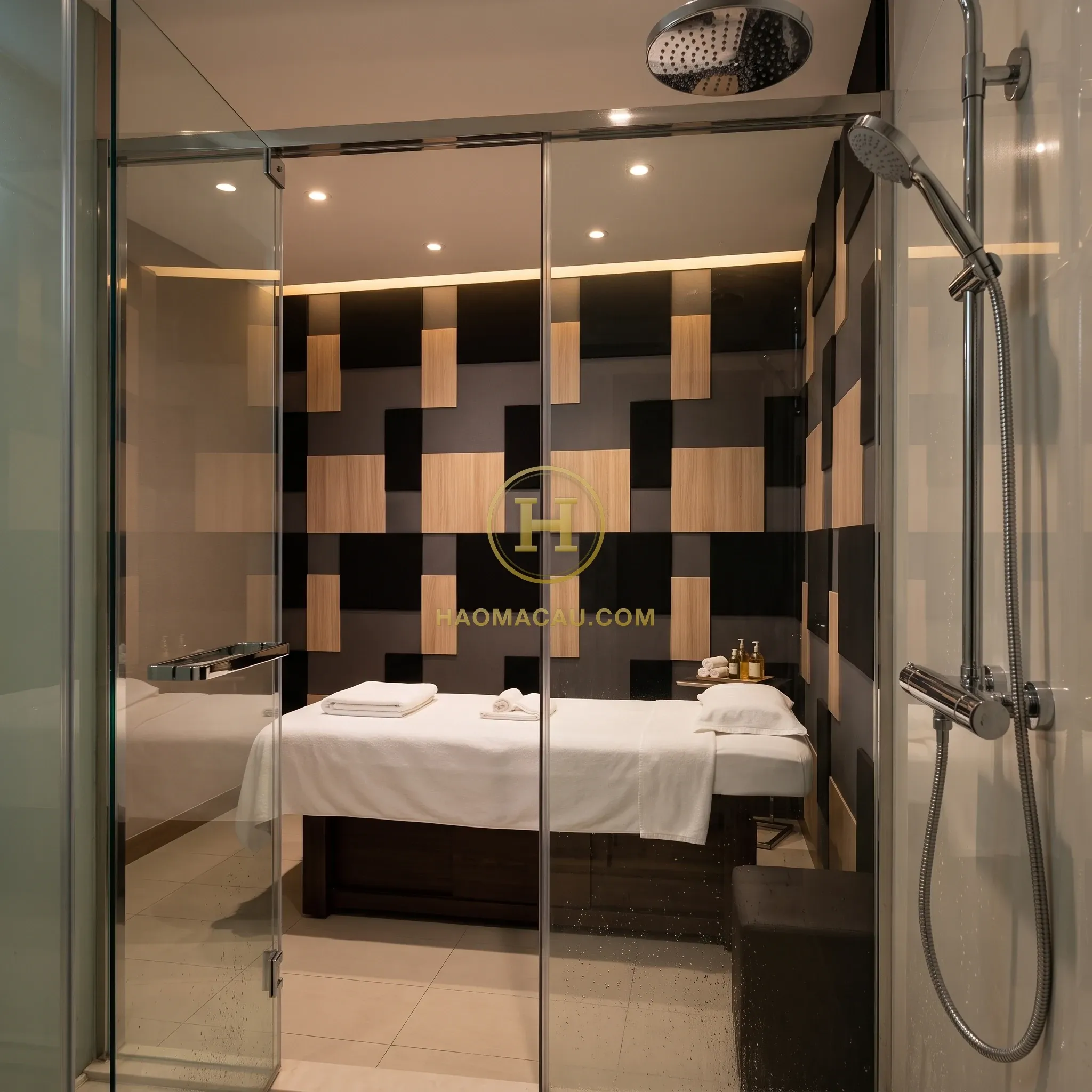 Fuhao Palace Spa – In-room shower